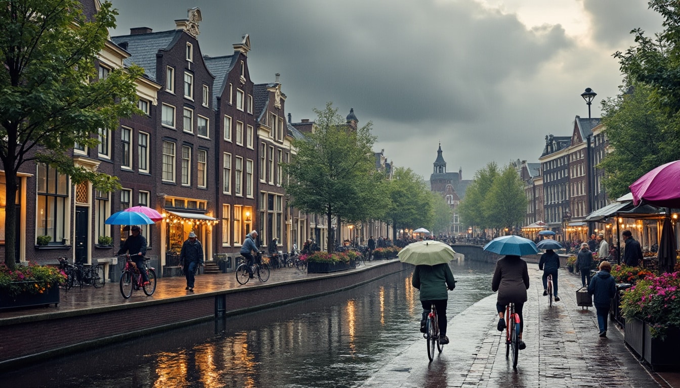 discover the diverse climate and weather patterns in amsterdam, from mild summers to chilly winters. explore the best times to visit, seasonal highlights, and tips for navigating the city's changing weather conditions.