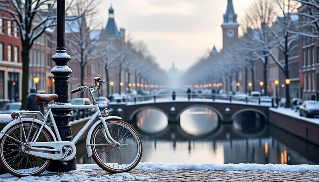 discover the enchanting winter wonderland of amsterdam! learn about the likelihood of snow in the city, the best times to visit, and how snow transforms its picturesque canals and historic architecture. plan your magical snowy getaway to amsterdam!