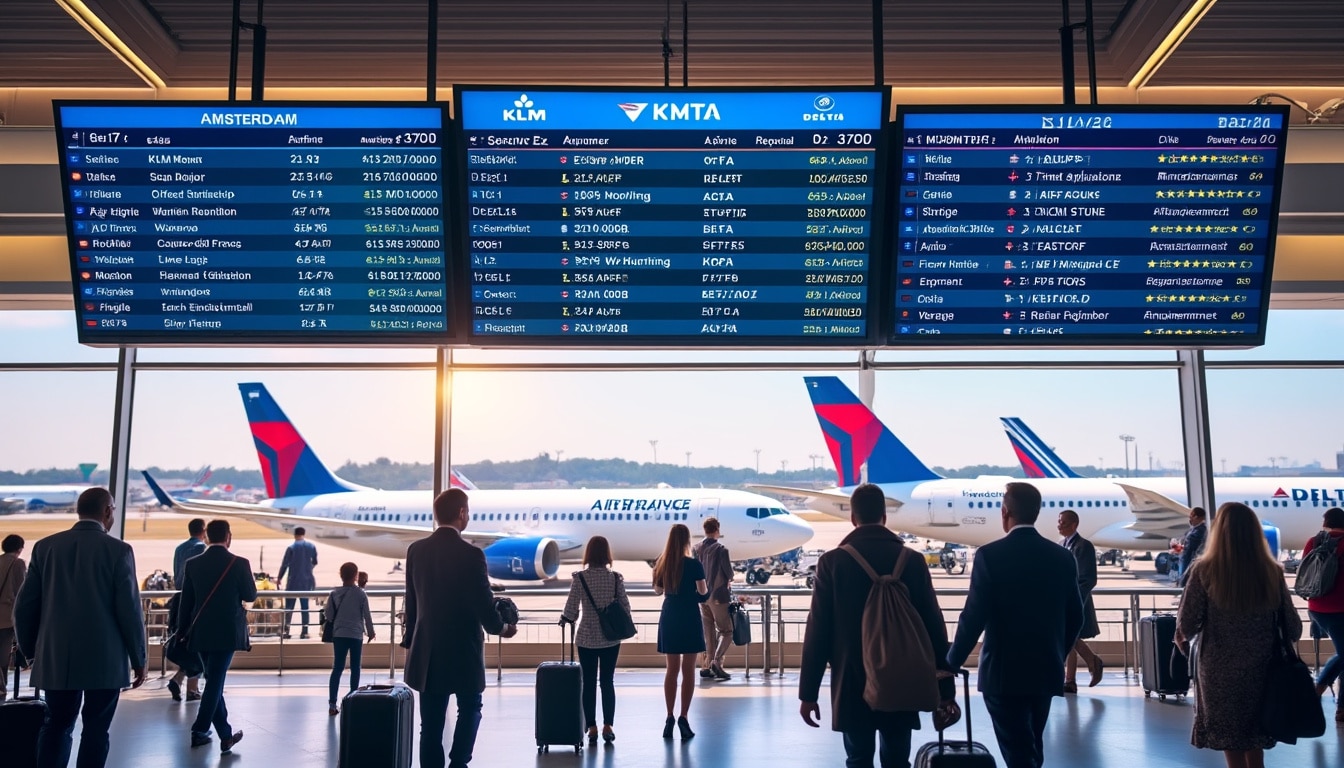 explore affordable flights to amsterdam with a variety of airline options. discover the best routes, travel tips, and convenient services to enhance your journey to the vibrant dutch capital.