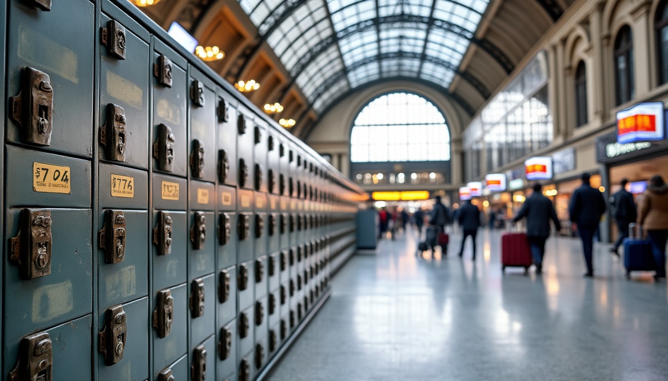 entdecken Sie bequeme Gepäckaufbewahrungsmöglichkeiten in Amsterdam. Genießen Sie Ihren Besuch ohne die Last Ihrer Taschen, mit sicheren und geschützten Orten, um Ihr Gepäck während der Erkundung der lebendigen Sehenswürdigkeiten und Attraktionen der Stadt aufzubewahren.