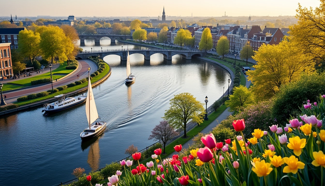 explore the captivating nature and diverse geography of amsterdam, where picturesque canals, lush parks, and unique landscapes blend harmoniously with urban life. discover the city's green spaces, iconic waterways, and rich ecological diversity that make amsterdam a remarkable destination for nature lovers and adventure seekers alike.