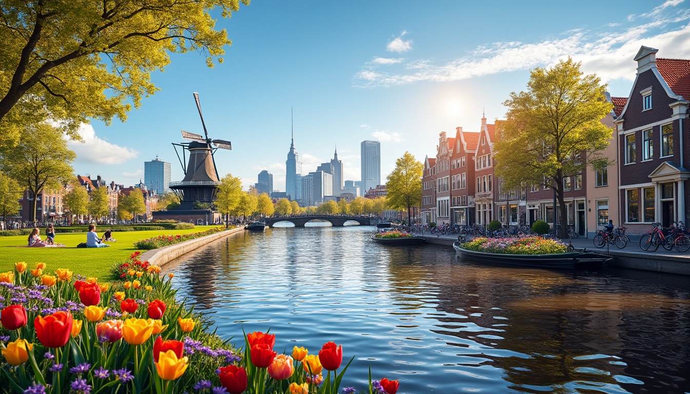 explore the unique blend of nature and geography that shapes amsterdam, from its iconic canals and lush parks to its rich biodiversity and urban green spaces. discover how the city's landscape influences its culture and lifestyle.