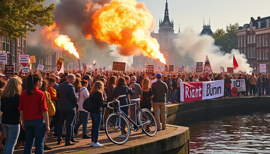 explore the recent protests and social unrest in amsterdam, examining the causes, events, and the community's response. understand the impact on the city and its residents as voices rise for change and justice.