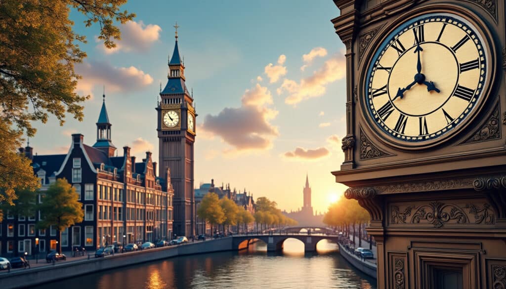 discover the current time and time zone in amsterdam. learn about daylight saving changes, clock adjustments, and how local time affects your travels and schedules in this vibrant dutch city.