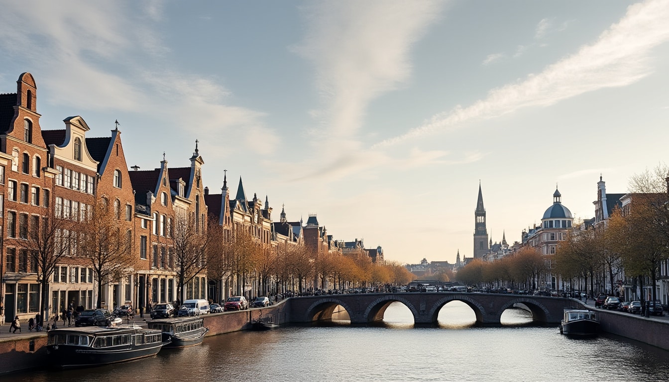 entdecken Sie die aktuellen Wetterbedingungen in Amsterdam, einschließlich Temperatur, Niederschlag und Vorhersagen, um Ihnen bei der Planung Ihres Besuchs in dieser charmanten niederländischen Stadt zu helfen.