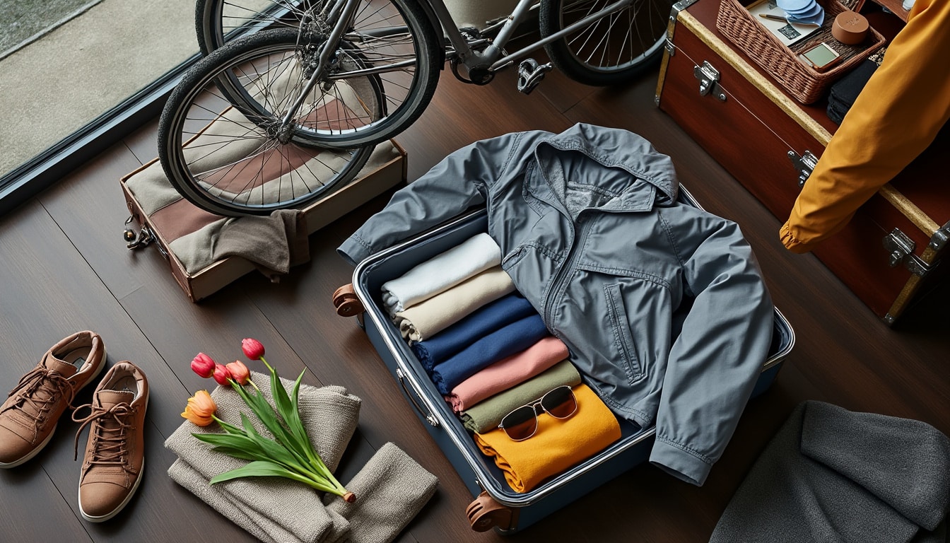 discover the ultimate packing guide for amsterdam tailored to each month and season. from clothing essentials to weather tips, ensure you're well-prepared for your trip to this vibrant city, no matter when you visit.